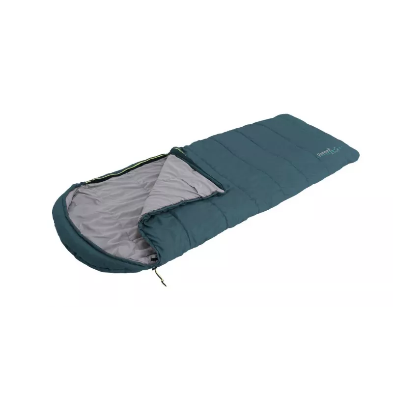 Outwell Campion Lux Teal spací vak -16/5 °C 2-way otváranie Auto Lock tvar L