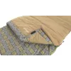 Outwell Commodore spací vak 225 x 85 cm 9/5/-8 °C s voľným vankúšom 2-way Auto-Lock zips v tvare L