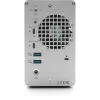 OWC Mercury Elite Pro Dual 2-pozíciový úložný box s 3-portovým USB rozbočovačom, SATA-600, USB 10 Gb/s, strieborný