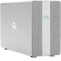 OWC Mercury Elite Pro Dual 2-pozíciový úložný box s 3-portovým USB rozbočovačom, SATA-600, USB 10 Gb/s, strieborný