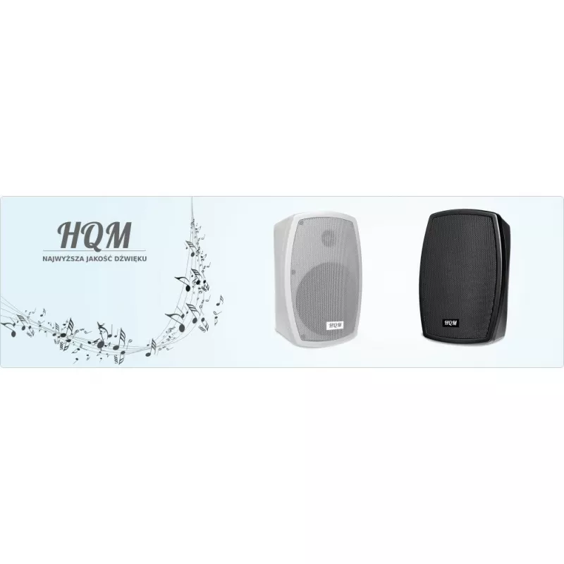 PA stropný reproduktor HQM-SOZ1024 10W 100V biely
