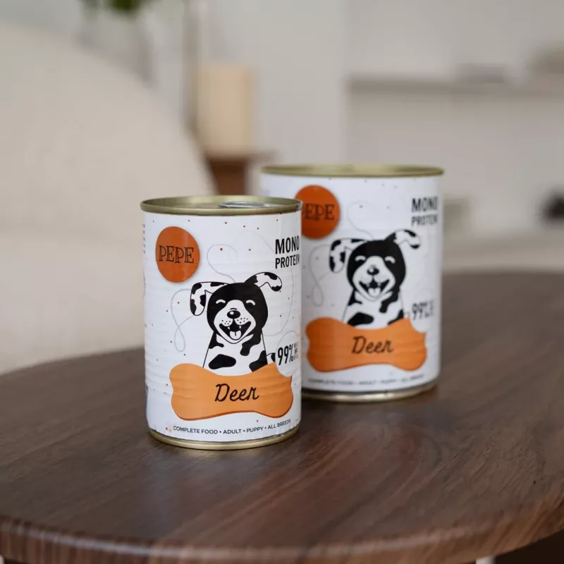 Paka Zwierzaka Pepe mokré krmivo pre psov 400g