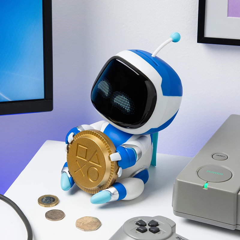 Paladone AstroBot Coin Buddies viacfarebná robotická pokladnička