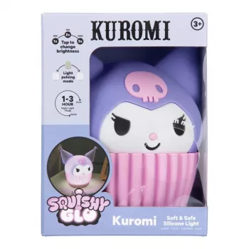 Paladone Kuromi SquishyGlo silikónové svetlo nabíjateľné