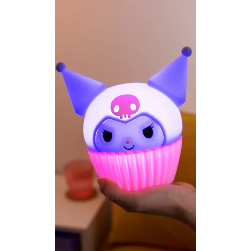 Paladone Kuromi SquishyGlo silikónové svetlo nabíjateľné