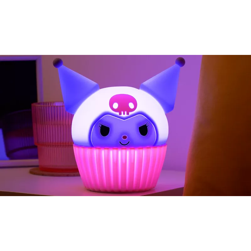 Paladone Kuromi SquishyGlo silikónové svetlo nabíjateľné