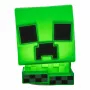 Paladone Minecraft Creeper SquishyGlo silikónové svetlo nabíjateľné – stmievateľné zelené LED nočné svetlo s 3 úrovňami jasu a Micro-USB nabíjaním