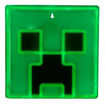 Paladone Minecraft Creeper LED nástenné neónové svetlo