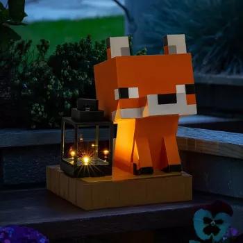 Paladone Minecraft Fox Solárne svetlo