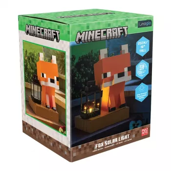 Paladone Minecraft Fox Solárne svetlo