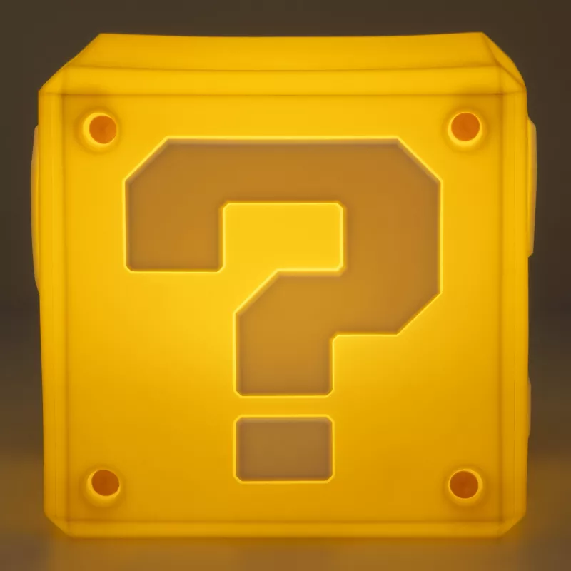 Paladone Question Block SquishyGlo svetlo nabíjateľné