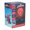 Paladone Spider-Man Icon budík - digitálny LED, červený/čierny