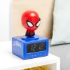 Paladone Spider-Man Icon budík - digitálny LED, červený/čierny