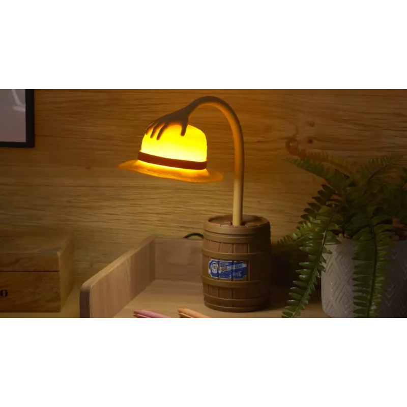 Paladone Straw Hat Posable Light - One Piece Luffy stolná lampa, USB napájaná LED