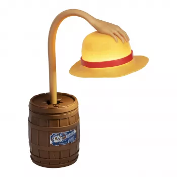 Paladone Straw Hat Posable Light - One Piece Luffy stolná lampa, USB napájaná LED