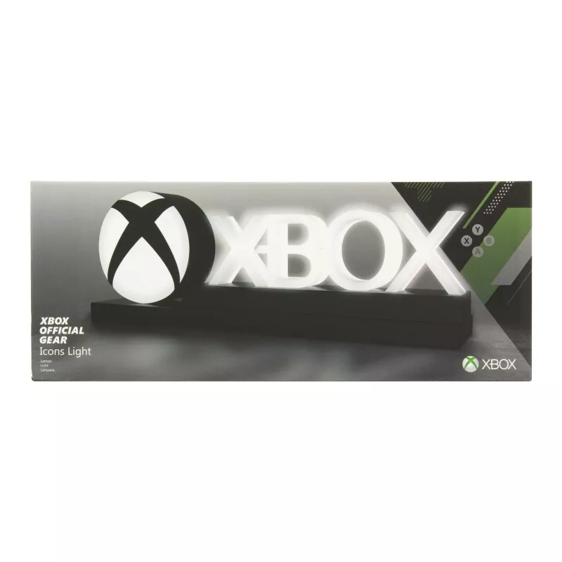 Paladone Xbox symboly LED stolná lampa - viacfarebná