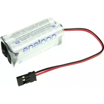 Panasonic eneloop NiMH batériový pack 4xAAA 4,8V 750mAh s káblom a konektorom 124005