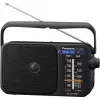Panasonic RF-2400DEG-K prenosné analógové AM/FM rádio - čierne