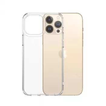 PanzerGlass HardCase pre Apple iPhone 13 Pro Max - transparentné antibakteriálne ochranné puzdro s D3O Bio