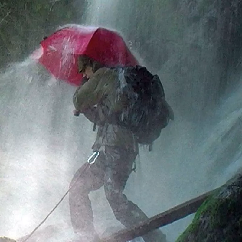 Slnečník Euroschirm Birdiepal Outdoor - červený