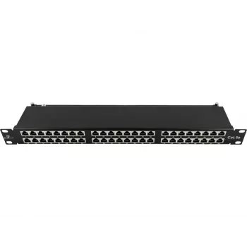 Patch panel STP Alantec 48 portov Cat.5E 19 inch 1U