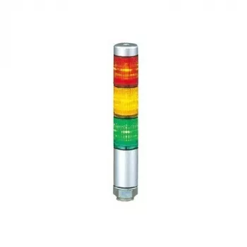 PATLITE MPS-302-RYG LED signálny stĺp 30mm 3-stupňový červená/oranžová/zelená 24V DC