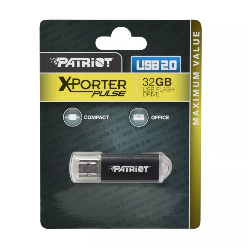 Patriot Xporter 32GB USB 2.0 flash disk - čierny
