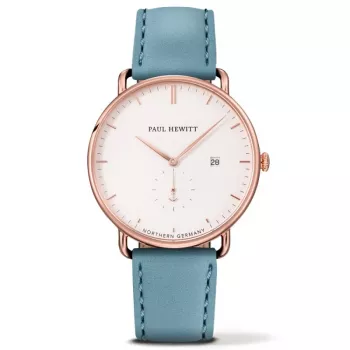 PAUL HEWITT Grand Atlantic pánske hodinky PHTGARW23S 42 mm strieborná nehrdzavejúca oceľ mesh