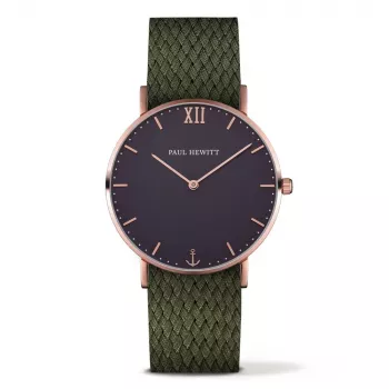 Paul Hewitt Sailor Line unisex quartz hodinky 39 mm ružové zlato nerezová oceľ mesh