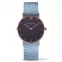 Paul Hewitt Sailor Line unisex quartzové hodinky 39mm ružové zlato ušľachtilá oceľ mesh