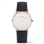 Paul Hewitt Sailor Line unisex hodinky PH-SA-RSTW11S 39mm ružové zlato sivá koža