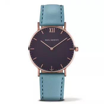 PAUL HEWITT unisex Sailor Line quartz hodinky 39 mm ružové zlato nerezová oceľ mesh PH-SA-RSTB23M