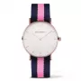 Paul Hewitt unisex Sailor Line quartzové hodinky 39 mm ružové zlato oceľ ružová koža PSARSTWNLP20S