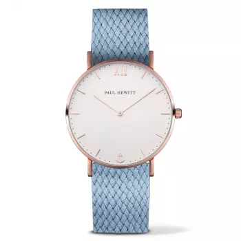 PAUL HEWITT unisex hodinky PH-SA-RSTW26M 39 mm ružové zlato nerezové oceľové mesh