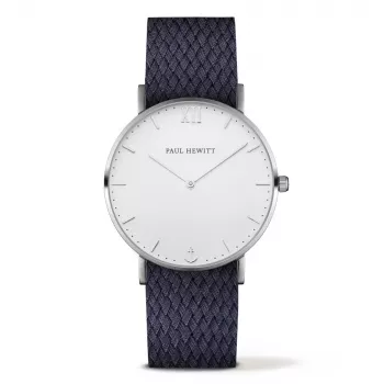 Paul Hewitt unisex hodinky PH-SA-SSTW17M 39 mm ušľachtilá oceľ mesh strieborné