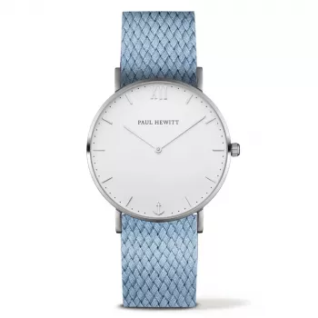PAUL HEWITT unisex hodinky Sailor Line PH-SA-SSTW26M 39mm strieborná ušľachtilá oceľ mesh