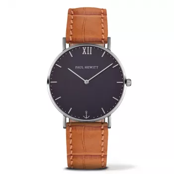 PAUL HEWITT dámske hodinky Sailor Line quartz 39mm nehrdzavejúca oceľ mesh čierna