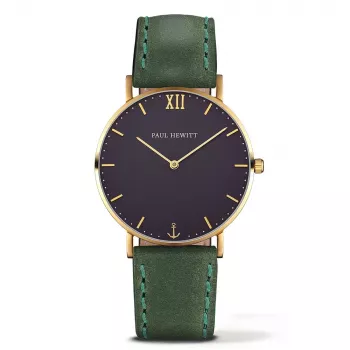 Paul Hewitt dámske hodinky Sailor Line quartz PHSAGSTB12M 39 mm čierna nerezová oceľ mesh