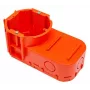 PAWBOL A.0085 zapustená rozvodná krabica pre elektroniku, 68 mm, oranžová