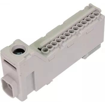 PAWBOL bezskrutková radová svorka LZB E.4136SZ sivá (12-pólová, 450V, 24A)