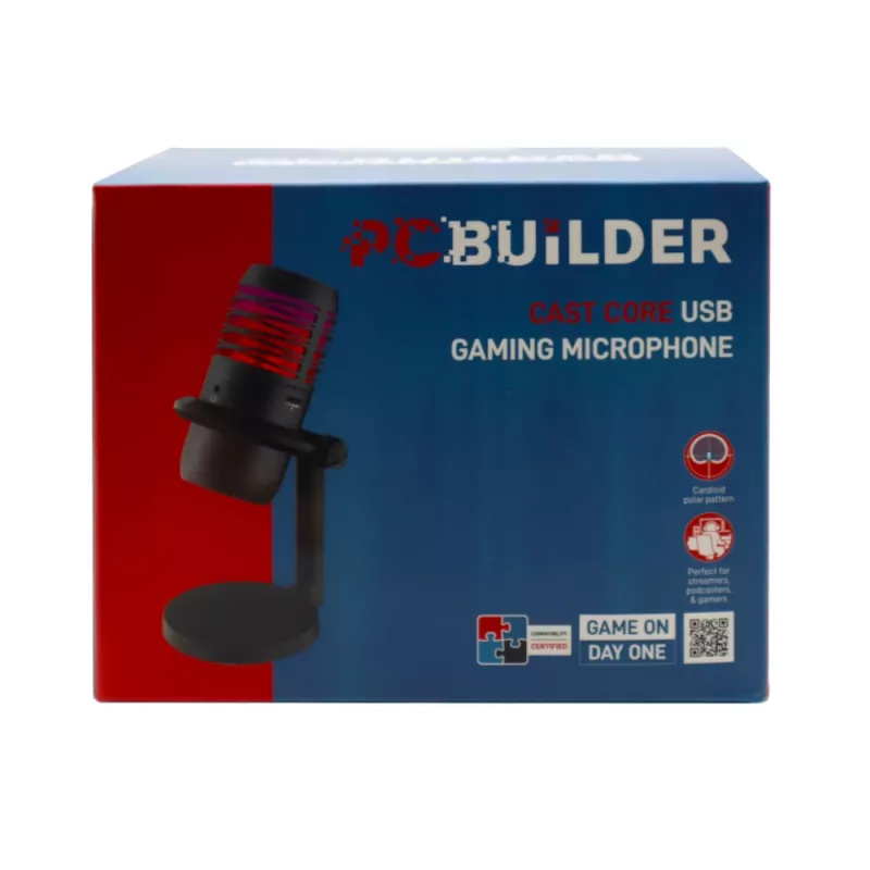 PCBuilder CAST CORE USB herný mikrofón
