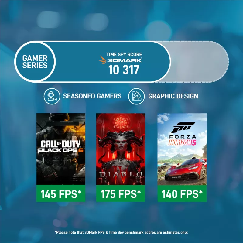 PCBuilder PATHFINDER herný počítač, AMD Ryzen 5 5600XT, Radeon RX 7600 8GB, 16GB DDR4, 1TB NVMe SSD, Windows 11