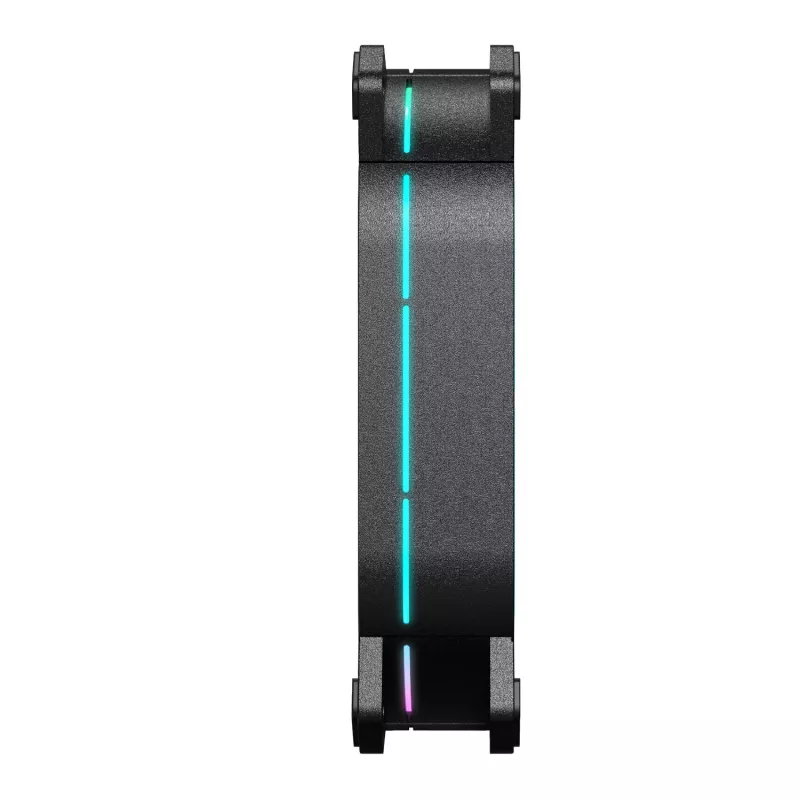 PCBuilder TORNADO CHILL 120mm ARGB PWM ventilátor do skrine - čierna