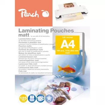 Peach S-PP525-22 transparentná matná A4 0.125 mm 216 mm 303 mm
