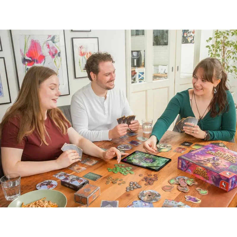 Pegasus Spiele Boss Fighters QR kooperatívna kartová hra (51270G)