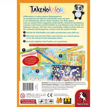 Pegasus Spiele Takenokolor rodinná hra