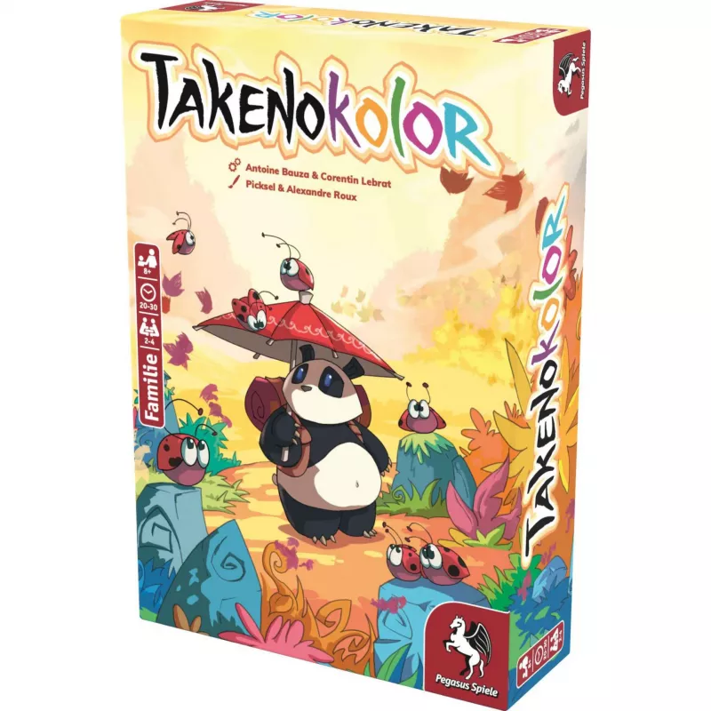 Pegasus Spiele rodinná hra Takenokolor