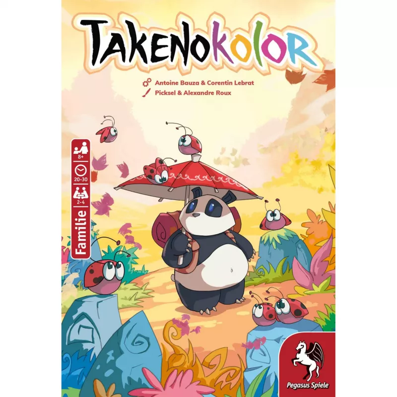Pegasus Spiele rodinná hra Takenokolor