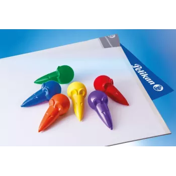 Pelikan 804073 Voskovky sada 6 ks sortiment farieb v kartónovej krabici