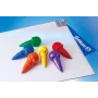 Pelikan 804073 Voskovky sada 6 ks sortiment farieb v kartónovej krabici